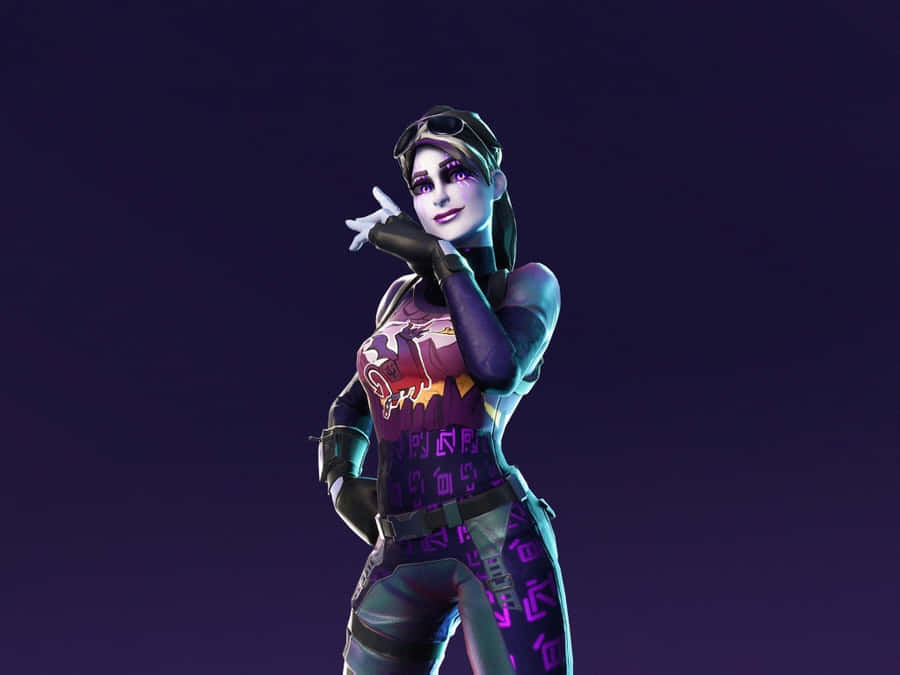 Fortnite Dark Bomber Pose Wallpaper