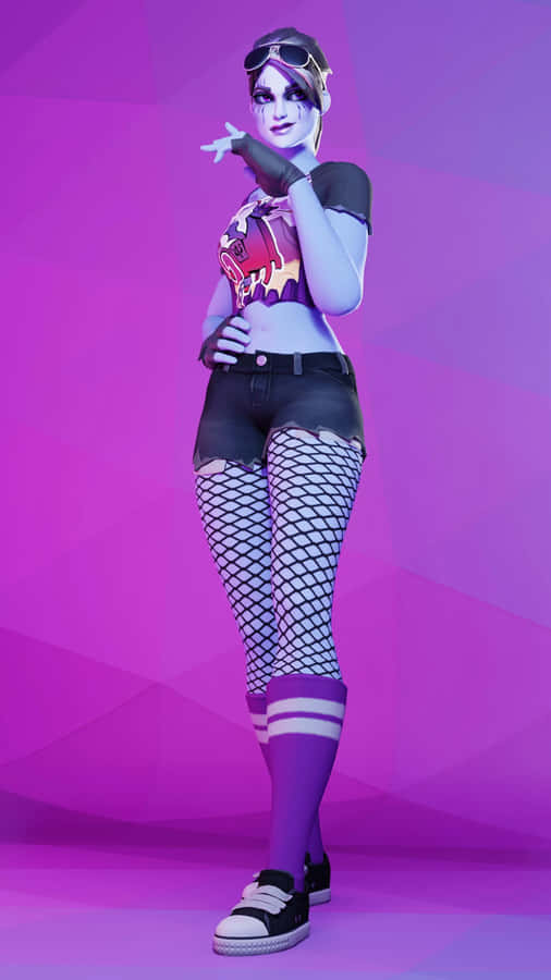 Fortnite Dark Bomber Pose Wallpaper