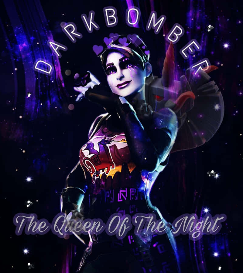 Fortnite Dark Bomber Queenofthe Night Wallpaper