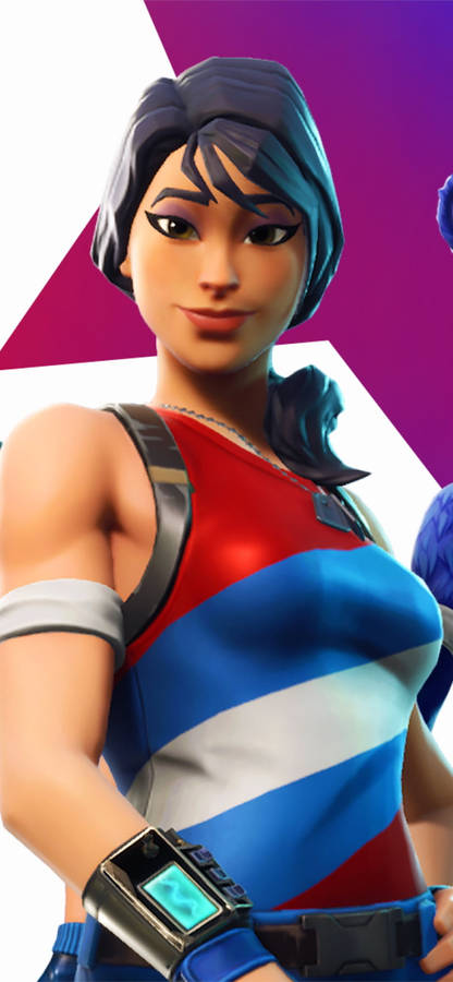 Fortnite Pfp Star Spangled Ranger Outfit Portrait Wallpaper