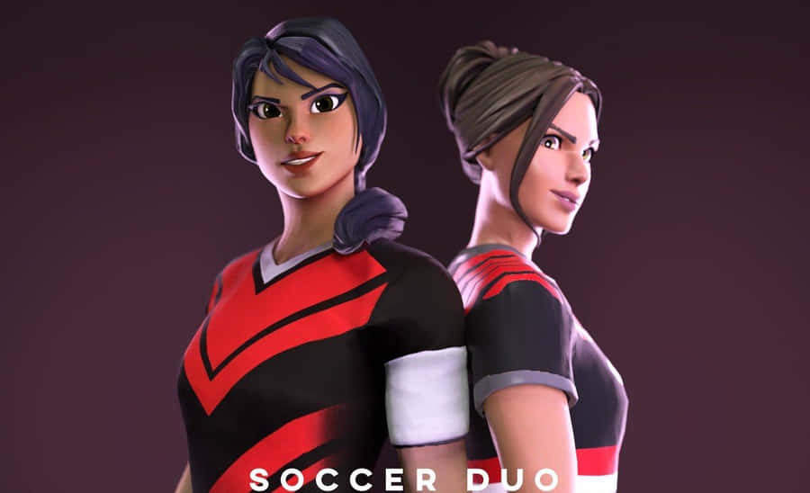 Fortnite Soccer Skin Desktop Display Wallpaper