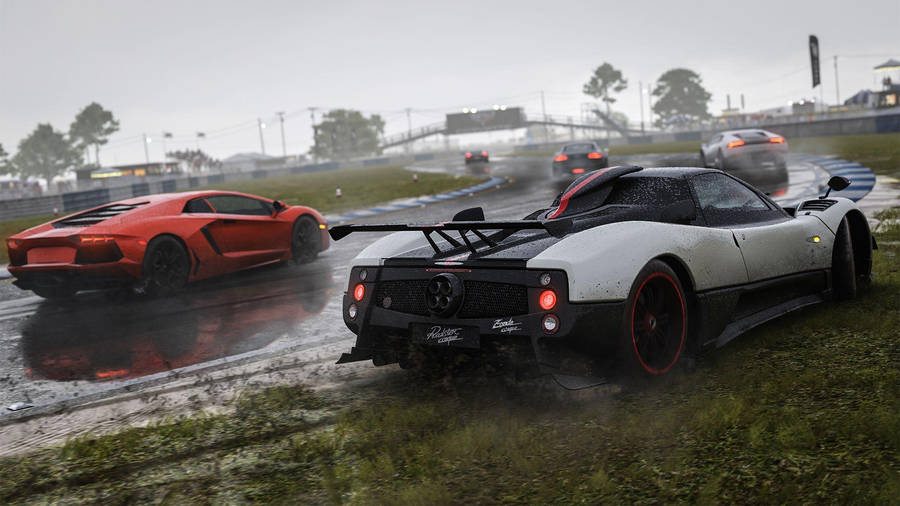 Forza Motorsport 7 Wet Racing Wallpaper