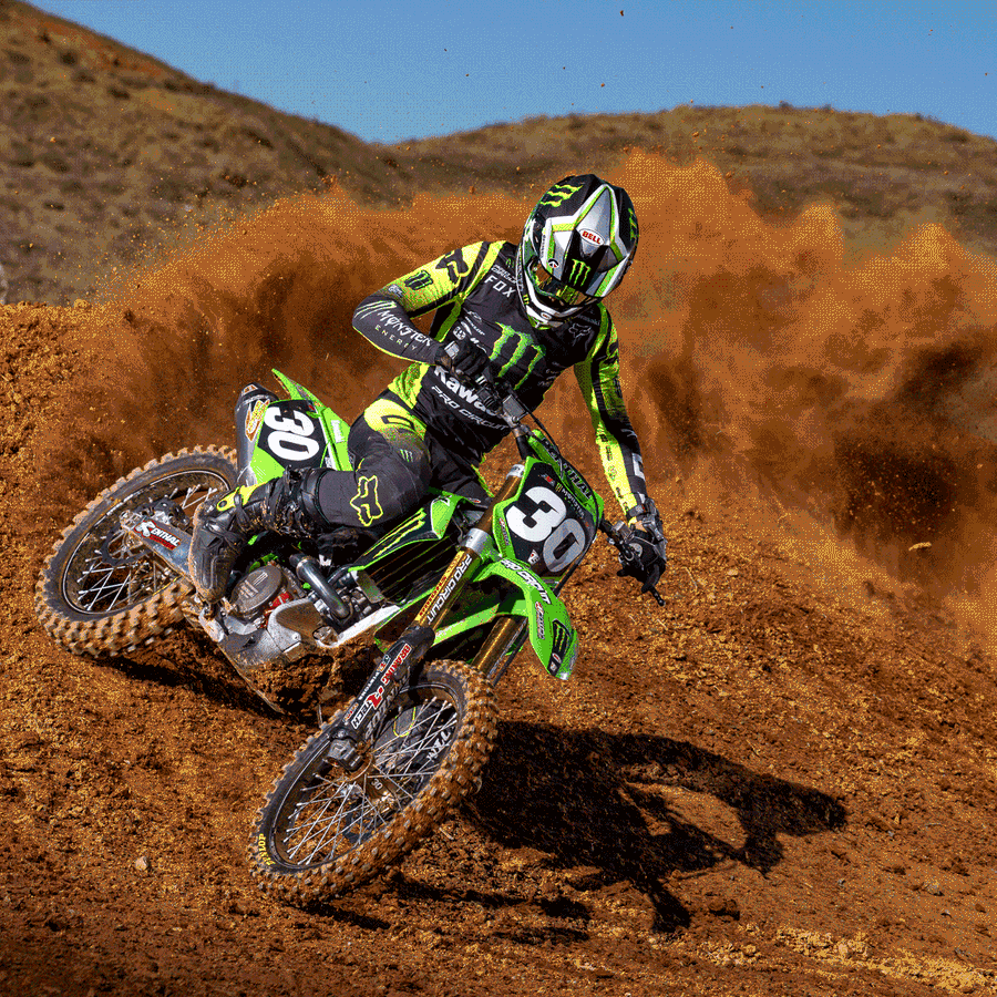 Fox Dirt Bike 1200 X 1200 Wallpaper