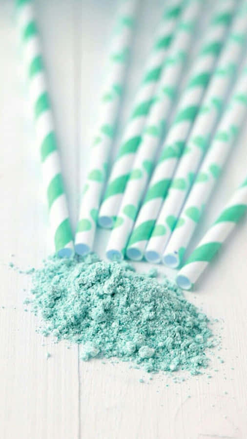 Fresh And Relaxing: Pastel Mint Green Wallpaper Wallpaper