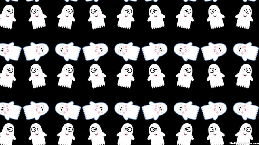 Friendly Ghost Wallpaper