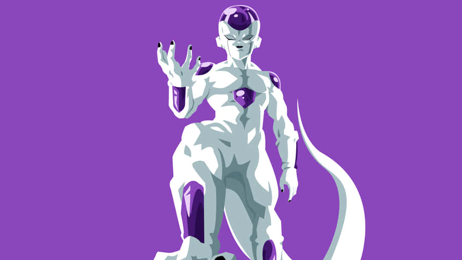 Frieza Holding Hand Out Wallpaper