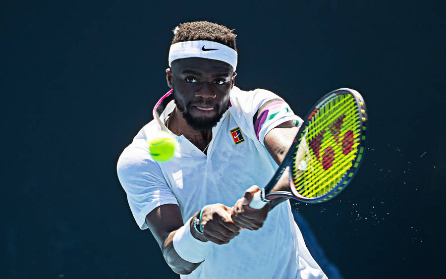 Front View Groundstroke Frances Tiafoe Wallpaper