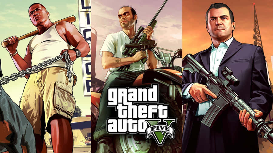 Fuel Your Everyday Gta 5 Missions On The Desktop Wallpaper