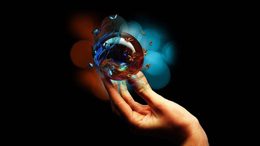 Full Hd Tablet Water Ball Wallpaper