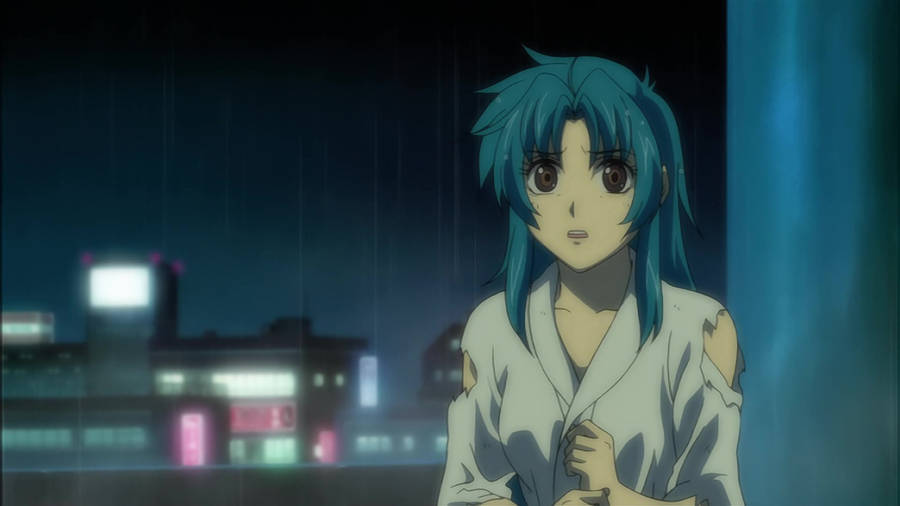 Full Metal Panic Injured Kaname Chidori Wallpaper