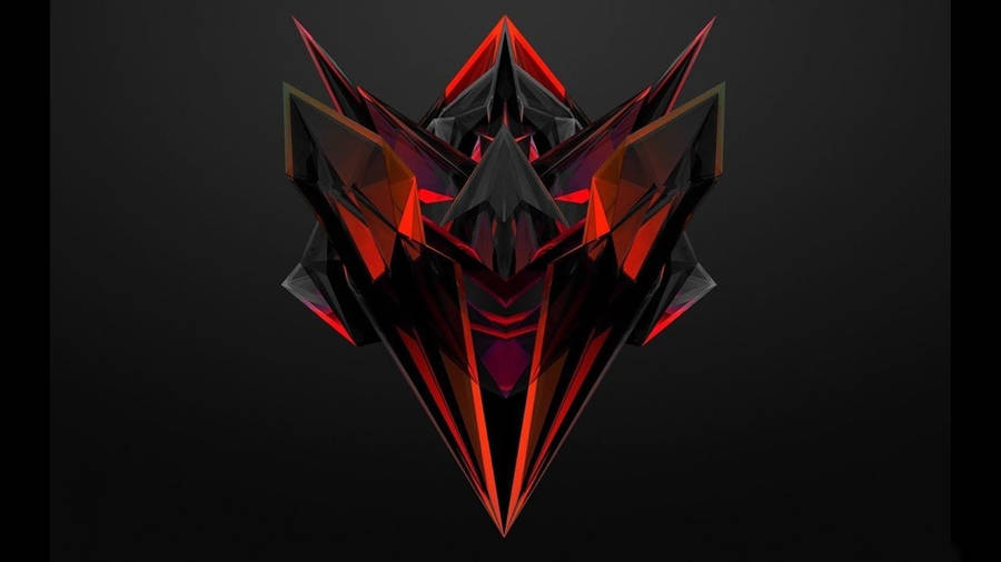 Fun Illustraion Of Fortnite Skin Mask Wallpaper