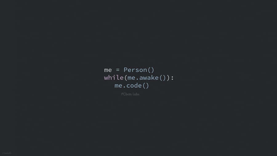 Funny Person Coding Wallpaper