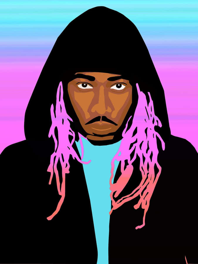 Future Cartoon Rapper Wallpaper