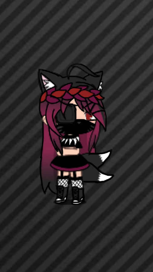 Gacha Life Bad Boy – Ready To Rule Wallpaper