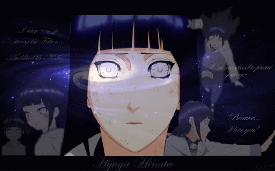 Galaxy Aesthetic Hinata From Naruto Wallpaper