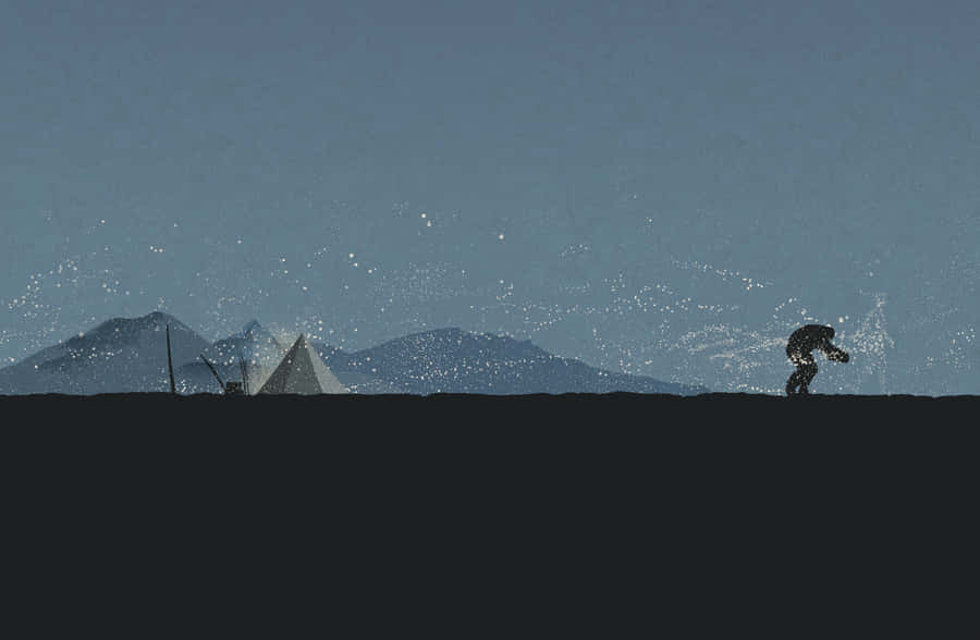 Gallant Gentleman Lawrence Oates Departure Art Wallpaper