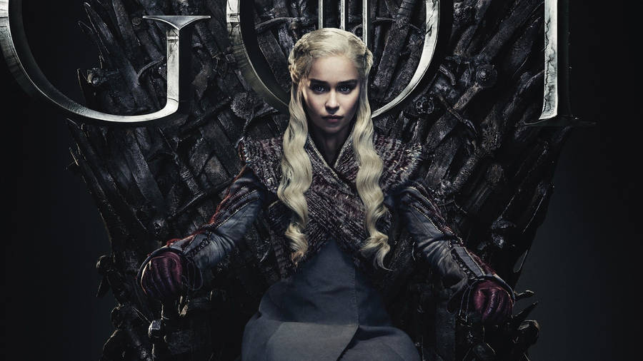 Game Of Thrones Season 8 Khaleesi Throne Wallpaper