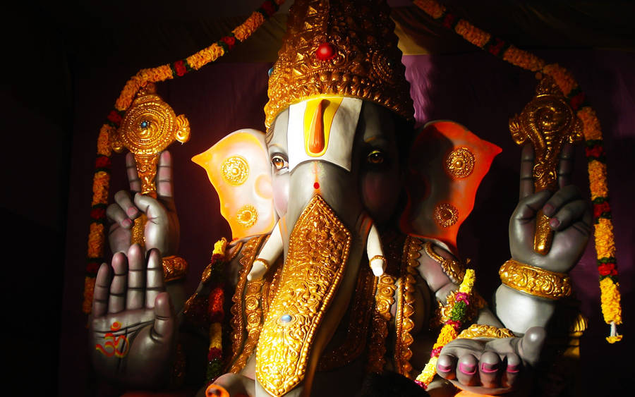 Ganesh Full Hd Hands Wallpaper