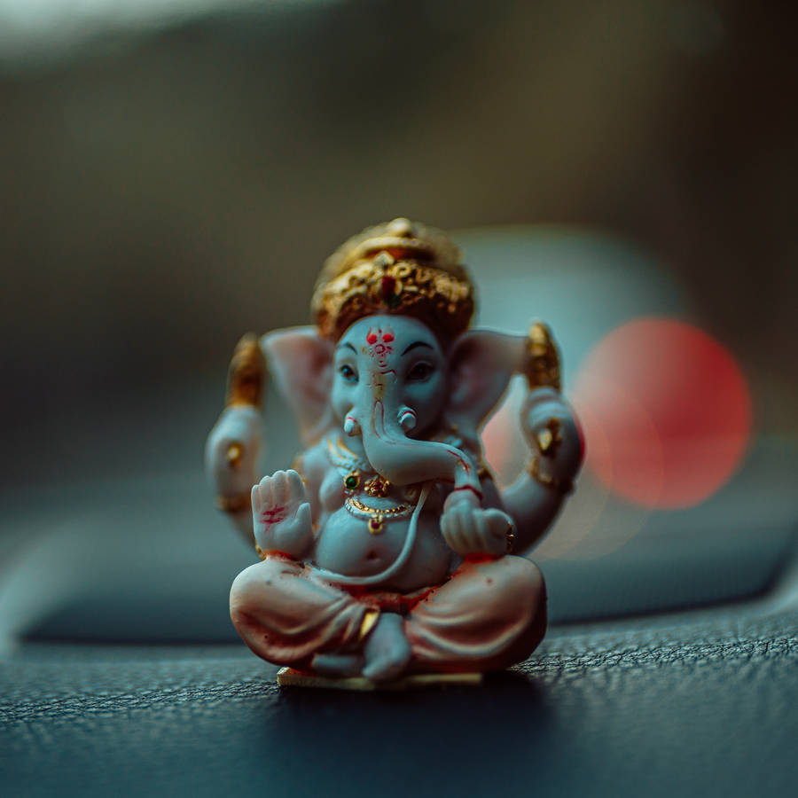 Ganesh Ji Hd Mini Figurine Wallpaper