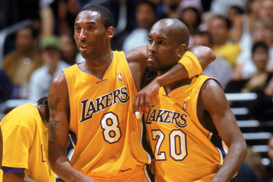 Gary Payton Sr. Nba La Lakers Wallpaper