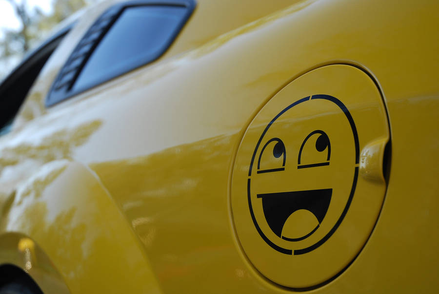 Gas Tank Smile Wallpaper