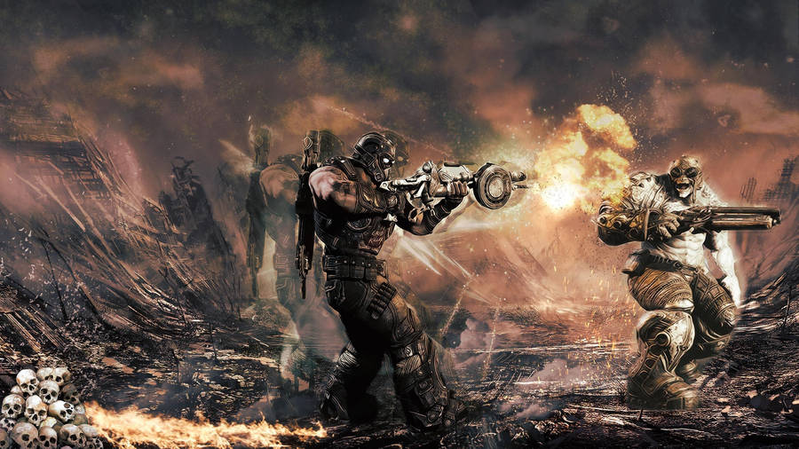 Gears Of War Clayton Carmine Wallpaper