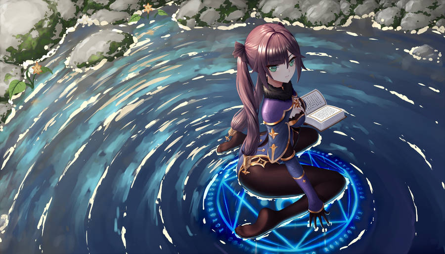 Genshin Impact Mona Megistus Wallpaper