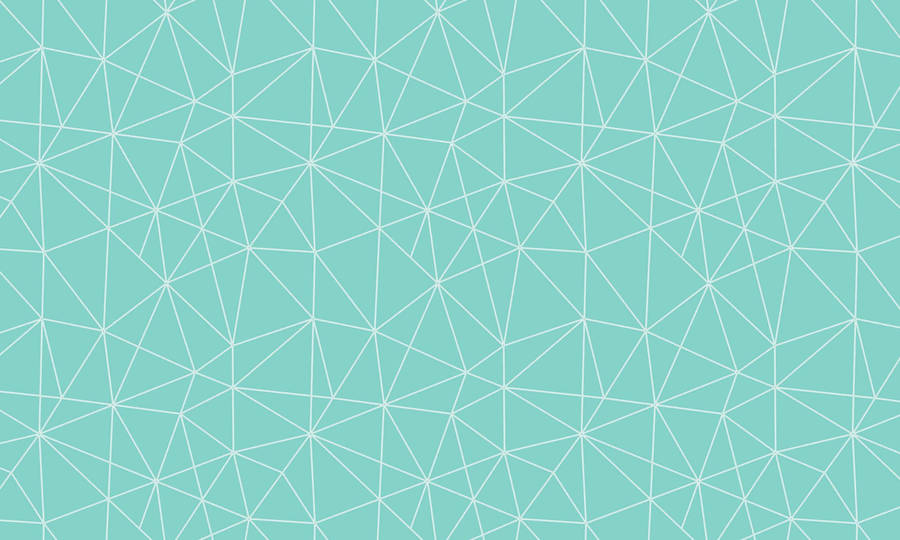 Geometric Design On Pastel Green Wallpaper
