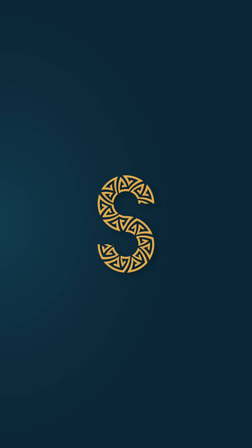 Geometric S Alphabet Wallpaper