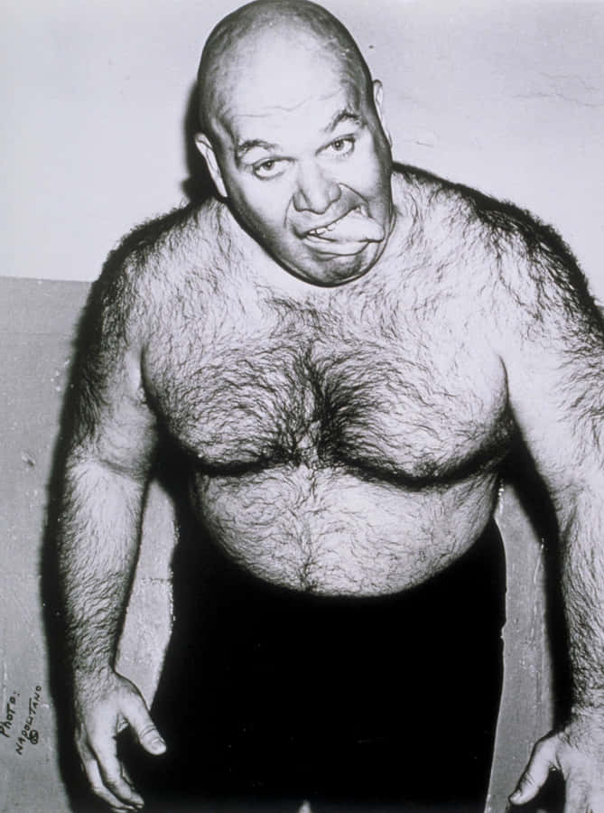 George Steele In Goofy Pose Wallpaper