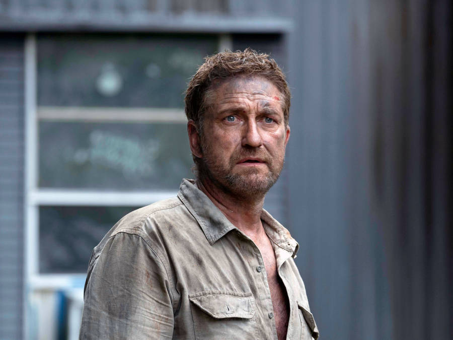 Gerard Butler Last Seen Alive 2022 Movie Wallpaper