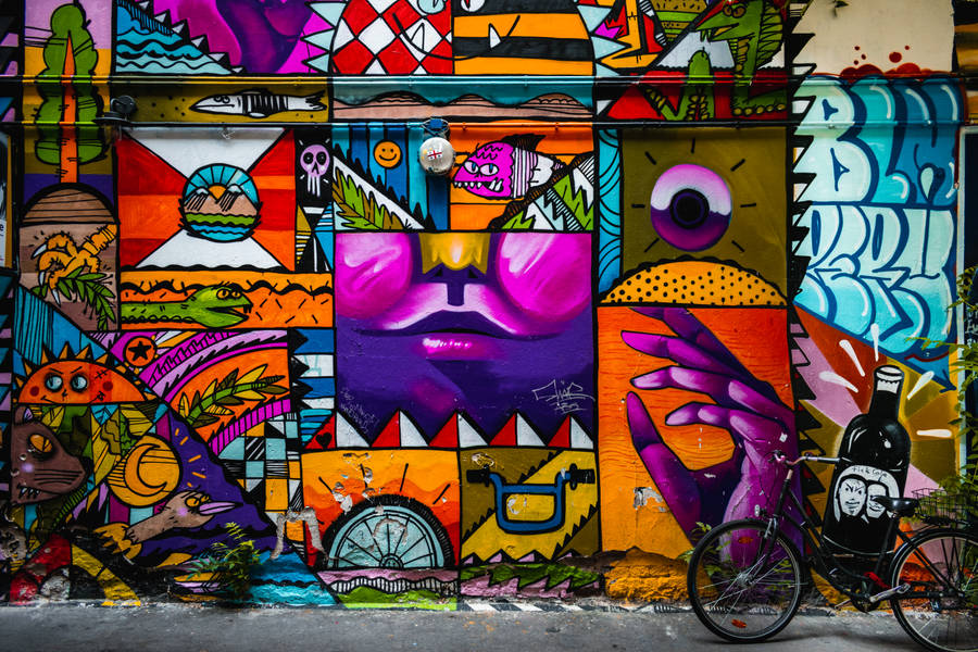 Germany Graffiti Walls Wallpaper