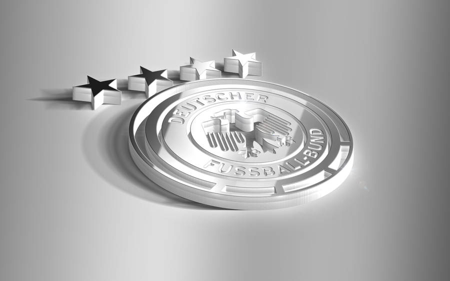 Germany National Football Team 3d Logo Wallpaper