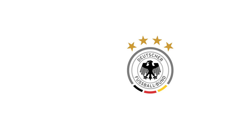 Germany National Football Team Colored Logo Wallpaper