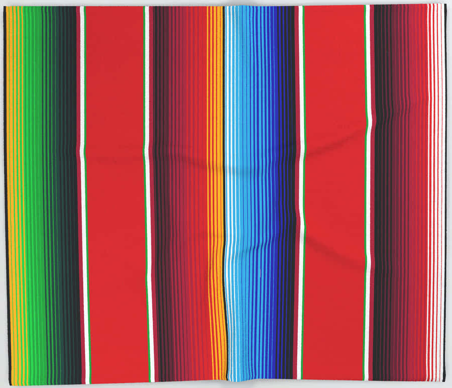 Get A Taste Of Mexico With A Traditional Serape Wallpaper