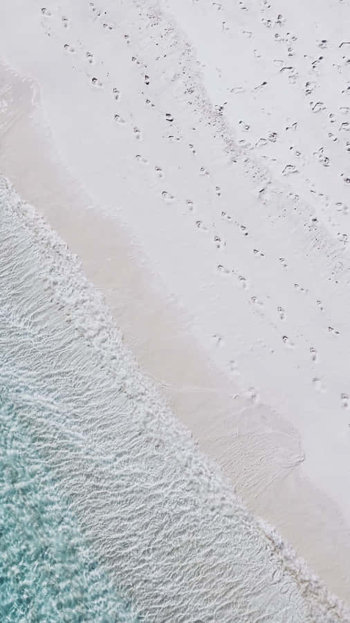 Get Away And Relax With A Tropical Beach Scene On Your Iphone! Wallpaper