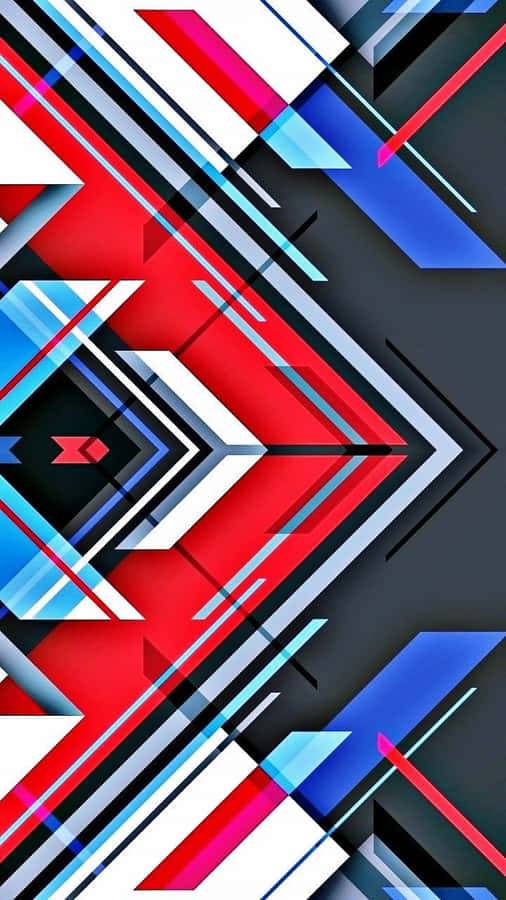 Get Creative With Your Geometric Iphone Wallpaper Wallpaper