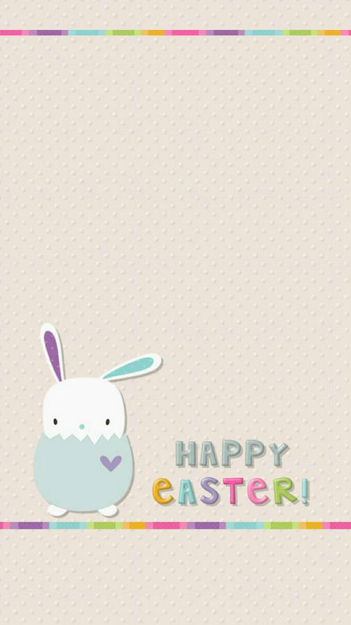 Get In The Holiday Spirit With This Easter-themed Iphone Wallpaper