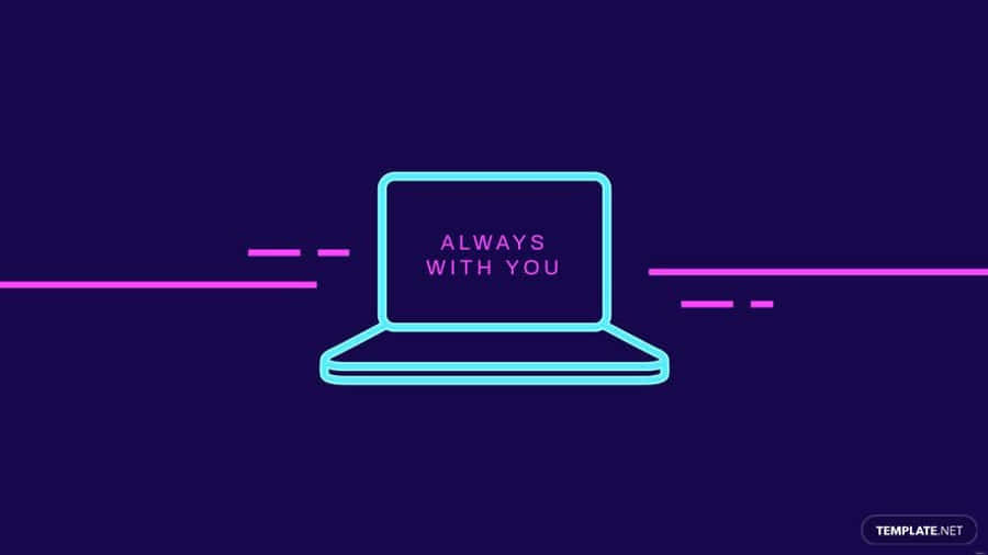 Get Lost In Beautiful Work With This Divine Lavender Aesthetic Laptop. Wallpaper