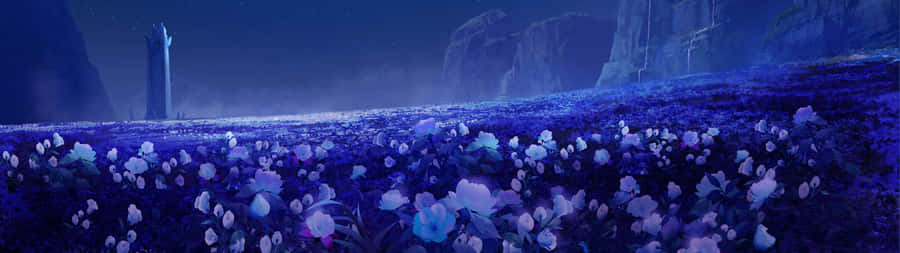 Get Lost In The Fantasy World Of Beautiful Anime Wallpaper