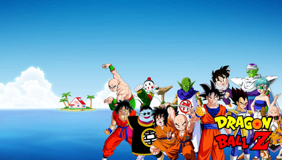 Get Ready For A Fun Adventure With Dragon Ball Z 4k Pc Wallpaper