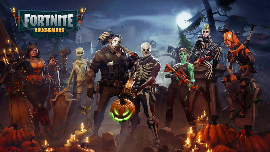 Get Ready For Halloween With Ifrit Outfit In Fortnite Wallpaper