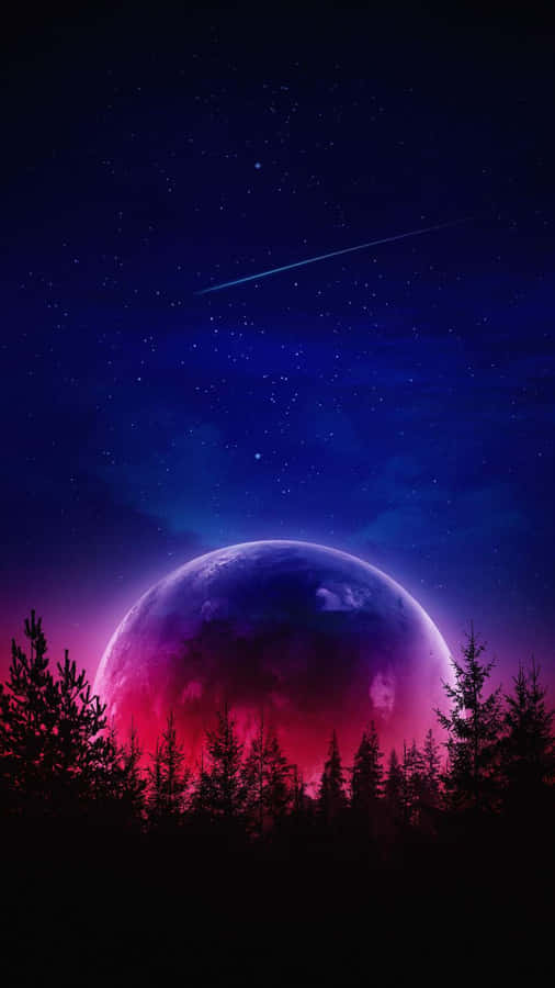 Get Ready For The Future With The New Moon Iphone! Wallpaper