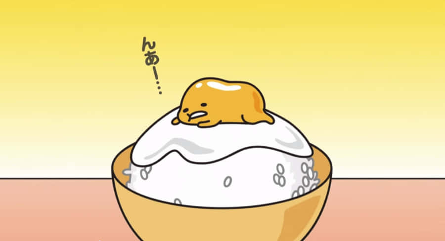 Get Ready To Boot Up Gudetama Computer Wallpaper