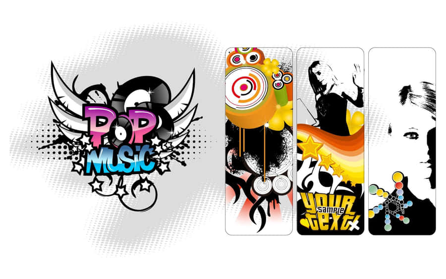 Get Ready To Dance To The Beat Of Pop Music Wallpaper