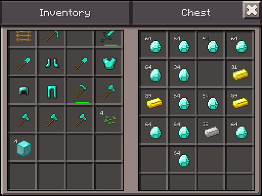 Get Ready To Expand Your Minecraft Inventory Wallpaper
