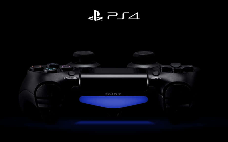 Get Ready To Level Up Your Gaming Experience With This Dynamic Ps4 Theme. Wallpaper