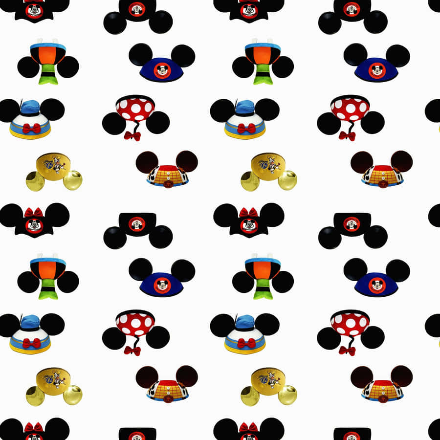 Get Ready To Make Magical Memories With This Iconic Set Of Mickey Mouse Ears! Wallpaper
