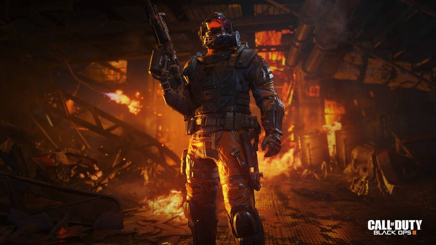 Get Ready To Take On The World - Call Of Duty : Black Ops 3 Wallpaper