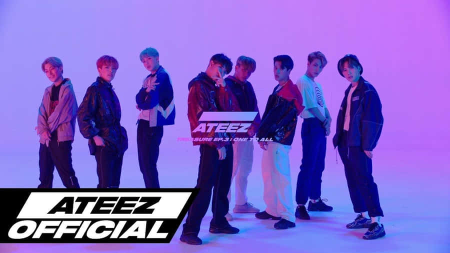 Get The Ateez Desktop Experience Wallpaper